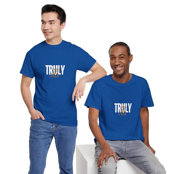 Unisex Heavy Cotton Tee - Truly His - Image 80