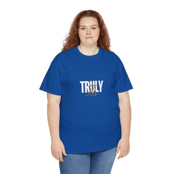 Unisex Heavy Cotton Tee - Truly His - Image 69