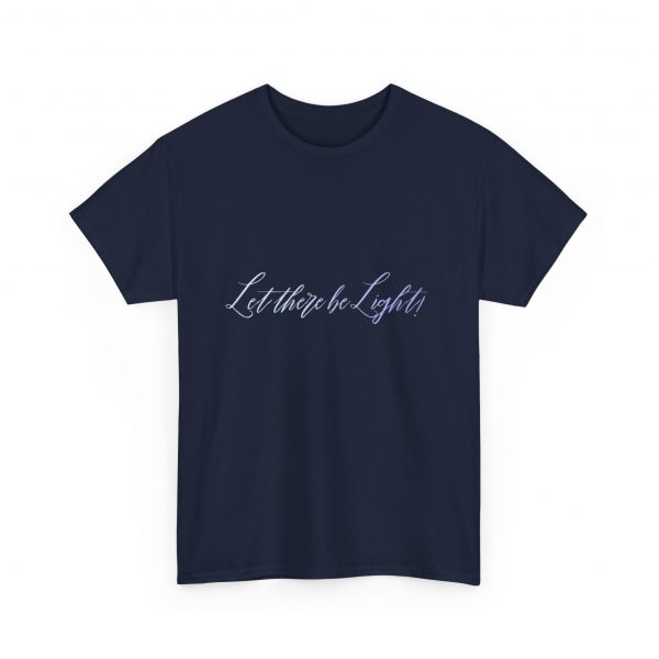 Unisex Heavy Cotton Tee - Let There Be Light - Image 3