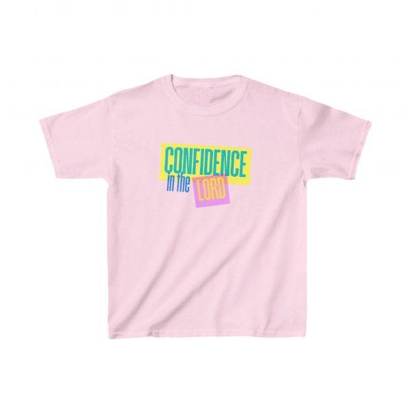 Kids Heavy Cotton™ Tee - Confidence in the Lord