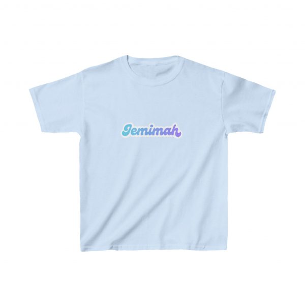 Kids Heavy Cotton™ Tee - Custom Name Shirt for Girls - Image 4
