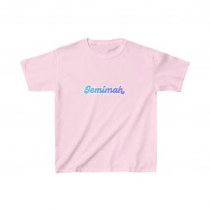 Kids Heavy Cotton™ Tee - Custom Name Shirt for Girls