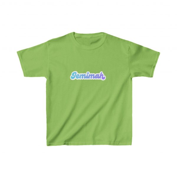 Kids Heavy Cotton™ Tee - Custom Name Shirt for Girls - Image 5