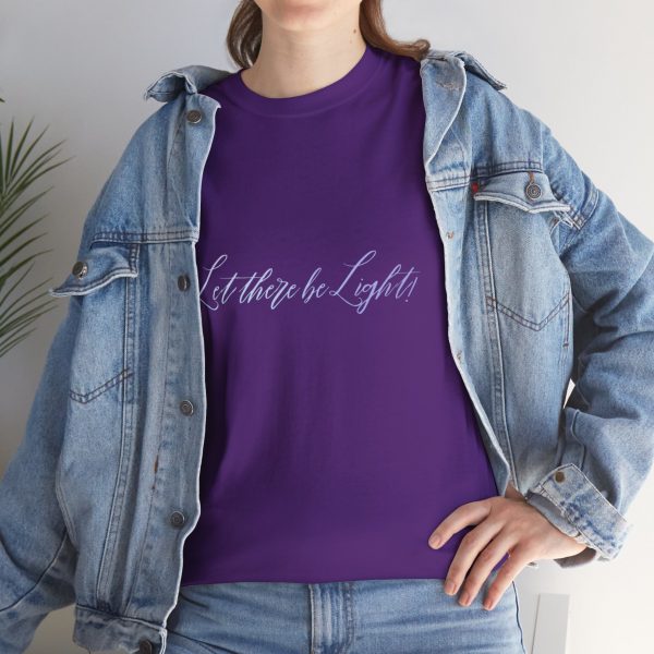 Unisex Heavy Cotton Tee - Let There Be Light - Image 104