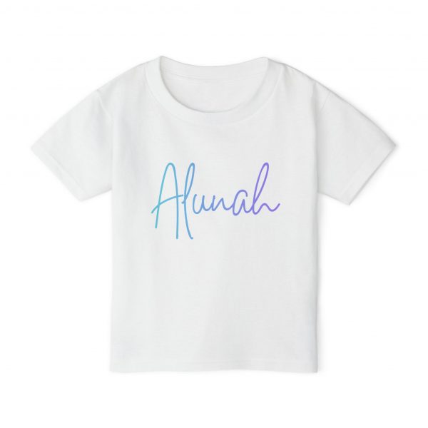 Heavy Cotton™ Toddler T-shirt - Custom Name - Image 2