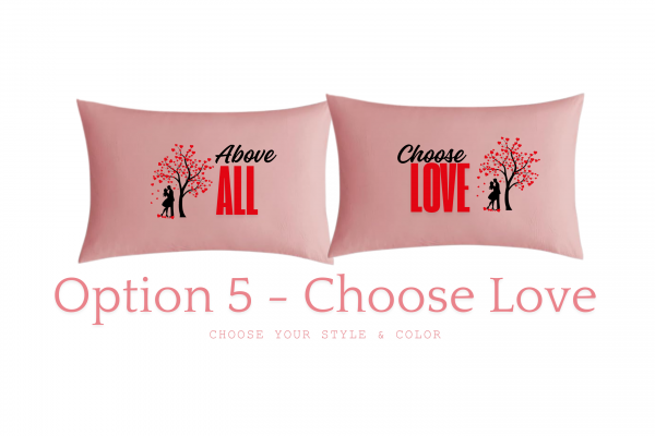 Customized Pillowcase - 100% Cotton (Set of 2) Couple Bed Pillows - Image 6