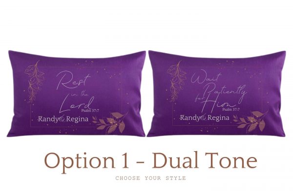Customized Pillowcase - 100% Cotton (Set of 2) - Image 3