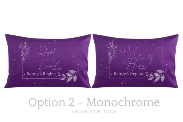 Customized Pillowcase - 100% Cotton (Set of 2) - Image 5