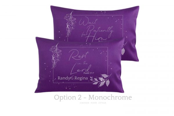 Customized Pillowcase - 100% Cotton (Set of 2) - Image 4
