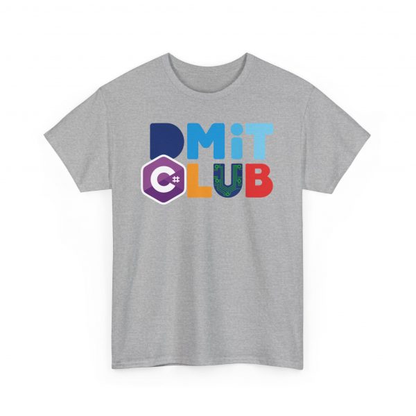 Unisex Heavy Cotton Tee - Digital Media & IT Club Keepsake - Image 4