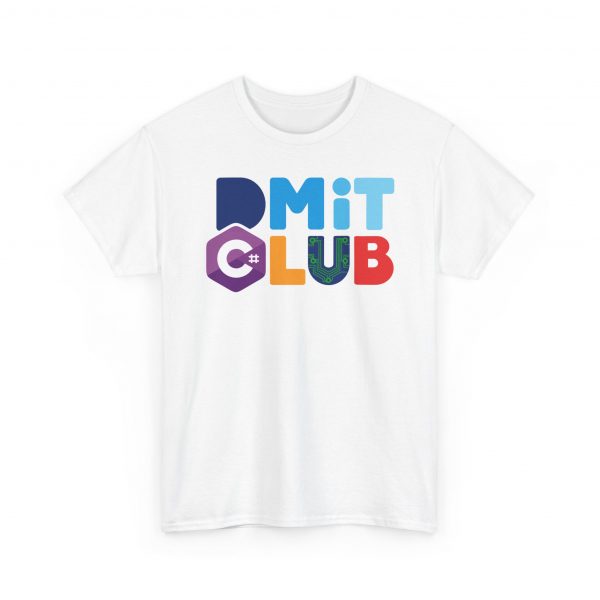 Unisex Heavy Cotton Tee - Digital Media & IT Club Keepsake - Image 2